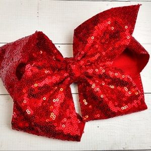 Sequin Texas Size Hair Bows